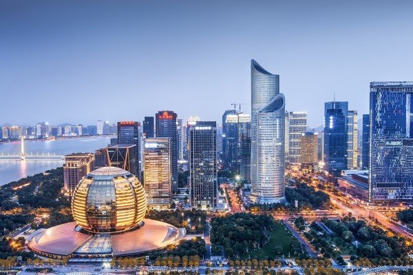 Popular travel spot in Hangzhou