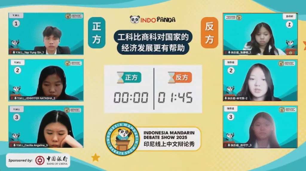 Kompetisi Debat Mandarin Online Terbesar di Indonesia, Simak Kilas Baliknya!